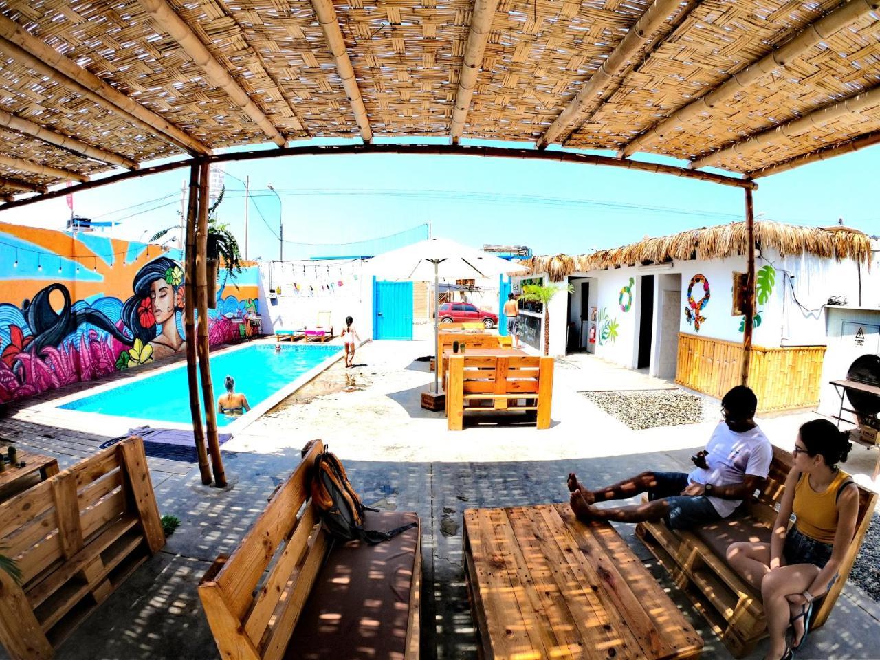 Surfari Punta Rocas Hostel Punta Negra Exterior foto